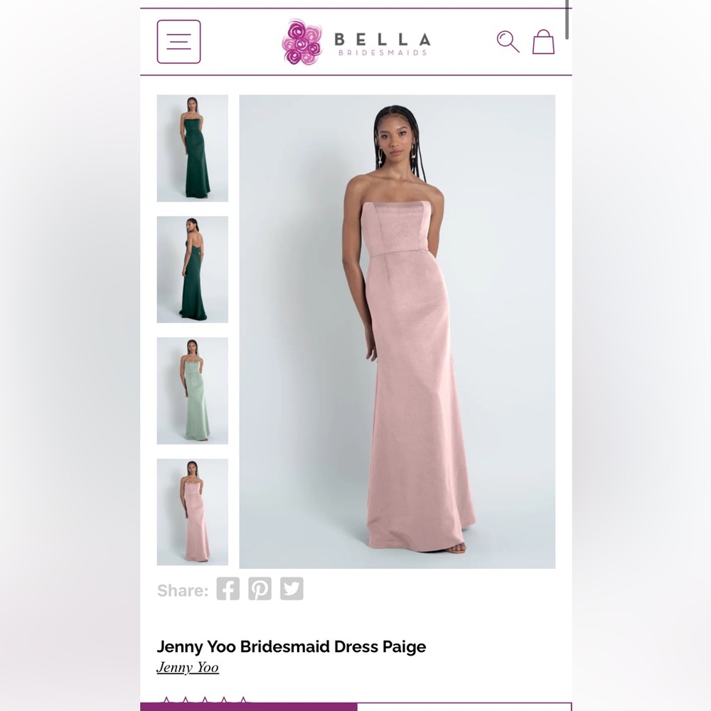 Jenny Yoo bridesmaid dress- Paige